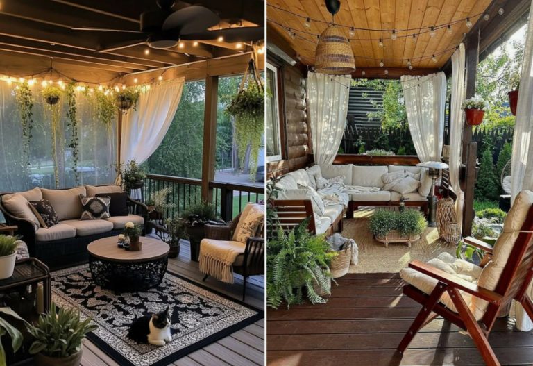 Идеи для уютной террасы на даче: от напольного покрытия до освещения