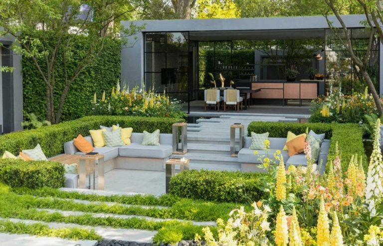 Современный ландшафтный дизайн для дачи: что в моде в 2026 году
